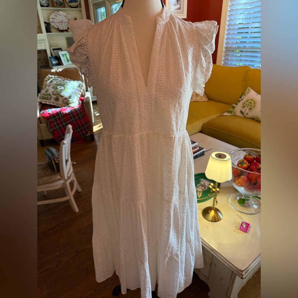 Amanda Uprichard White Maxi Dress